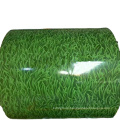 GALVANIZED STEEL PPGI COIL Grass  Pattern 0.3mm Thickness PPGI Coils Color Coated Steel Roll PPGI Coils